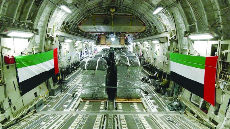 الامارات | «طيور الخير» تسقط 2025 طن مساعدات على غزة منذ بدء العملية الإنسانية