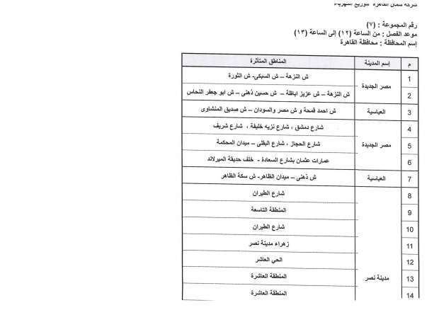 عودة تخفيف الأحمال بعد العيد.. تعرف على التفاصيل ومواعيد انقطاع الكهرباء الجديدة
