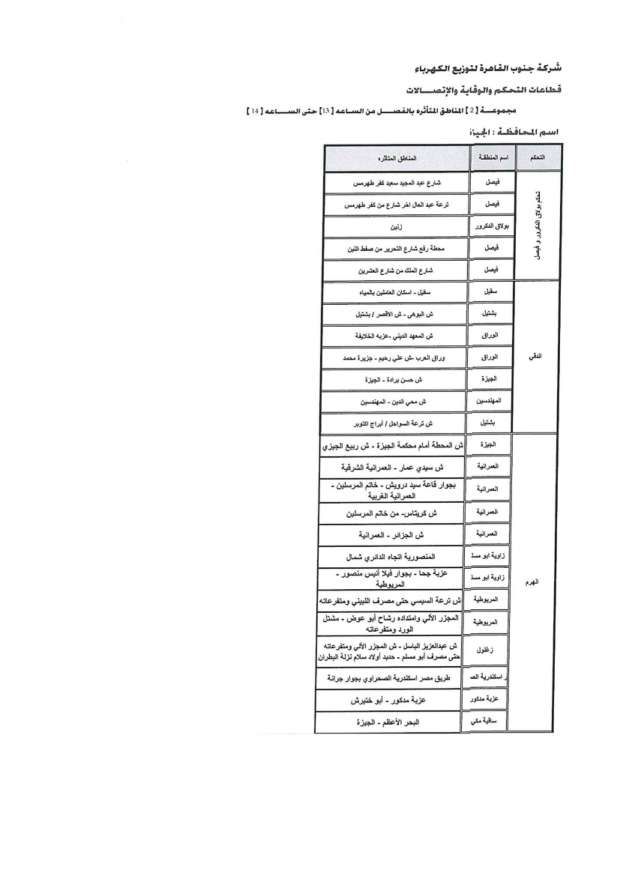 عودة تخفيف الأحمال بعد العيد.. تعرف على التفاصيل ومواعيد انقطاع الكهرباء الجديدة