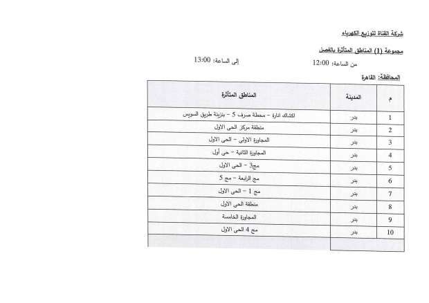 عودة تخفيف الأحمال بعد العيد.. تعرف على التفاصيل ومواعيد انقطاع الكهرباء الجديدة