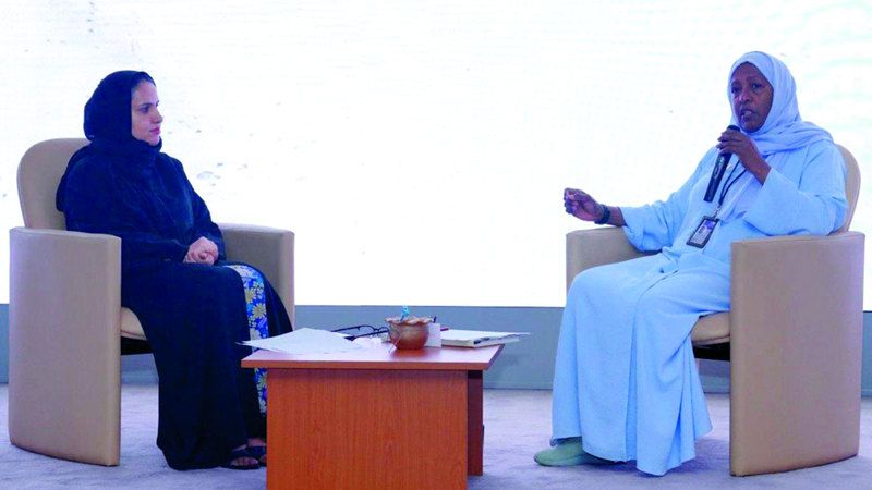 الامارات | عائشة بالخير: كنا نجمع العيدية لشراء «المكتبة الخضراء»