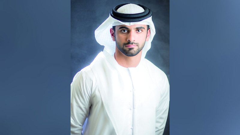 الامارات | منصور بن محمد يهنئ حمدان بن محمد بلقب درع السوبر الإماراتي - القطري