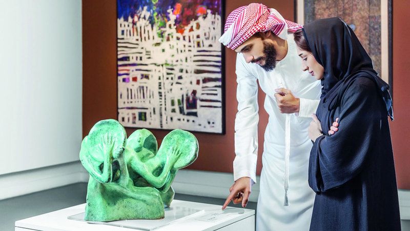 الامارات | متحف الشارقة للفنون: كل زائر يجد ما يروق له