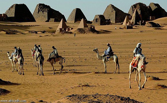 أكثر من 220 هرماً تتوزع في 4 مواقع أساسية شمال السودان