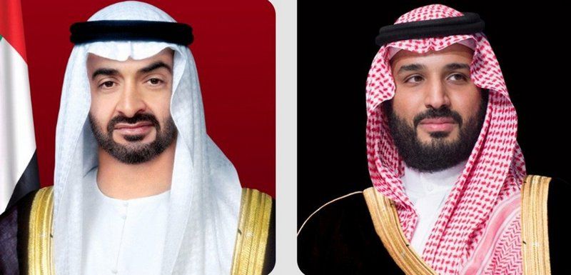 السعودية | ولي العهد يتلقى اتصالاً هاتفيًا من رئيس دولة الإمارات العربية المتحدة
