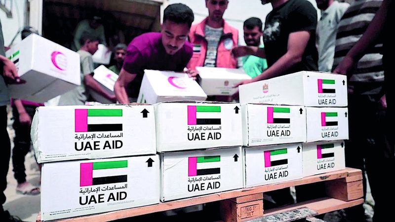الامارات | الإمارات أول دولة تنجح في الوصول إلى مدينة خانيونس