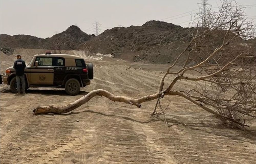 "الأمن والحماية" تضبط مخالفًا لنظام البيئة باستغلال الرواسب