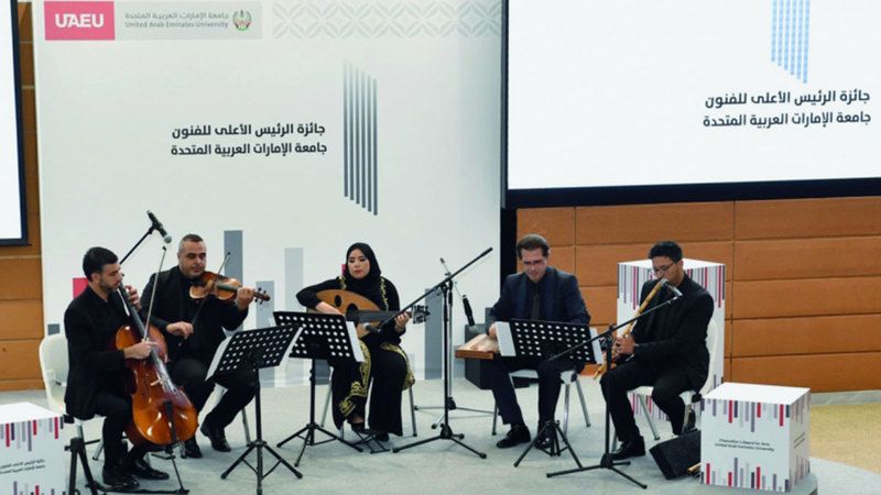 الامارات | جائزة «الرئيس الأعلى للفنون» تحتفي بـ 13 فائزاً