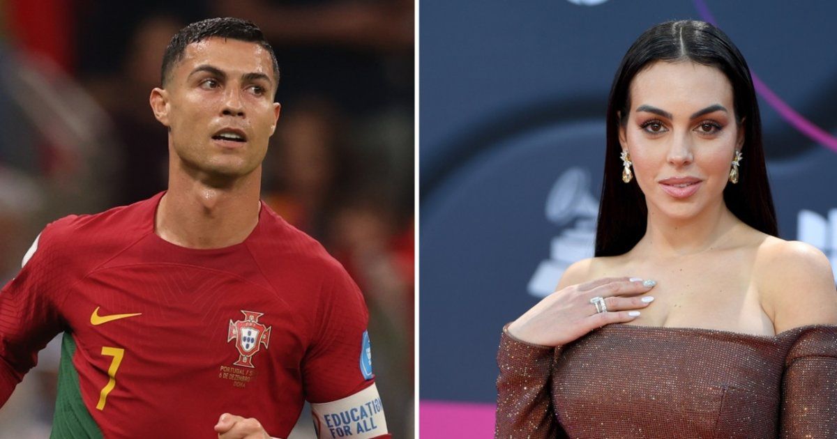 كريستيانو رونالدو وجورجينا رودريغيز يتسمتعان بأشعة الشمس بملابس السباحة