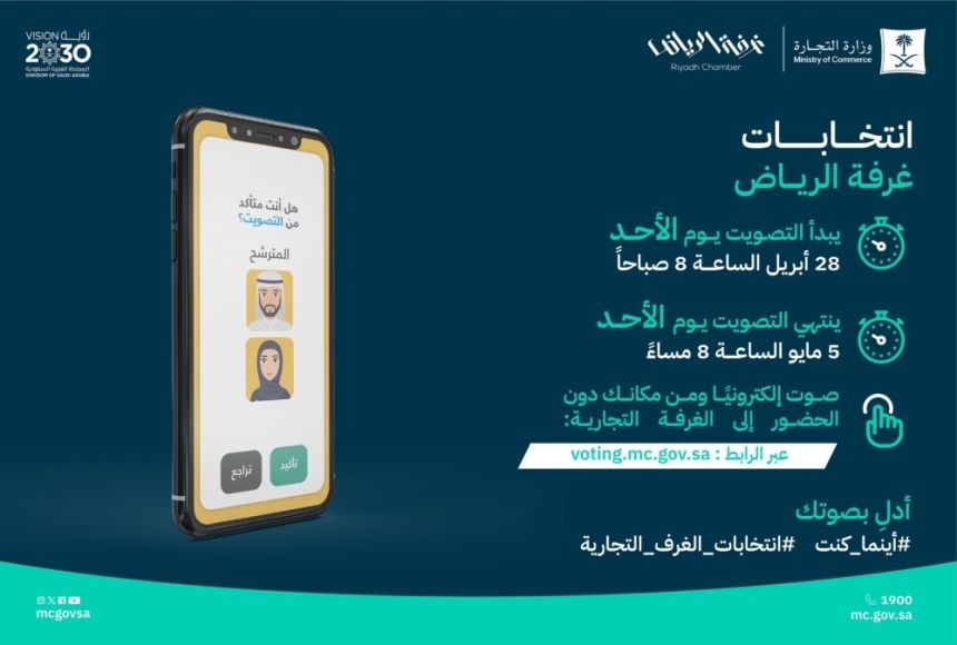 72 رجل أعمال و10 سيدات يتنافسون في انتخابات مجلس إدارة غرفة الرياض