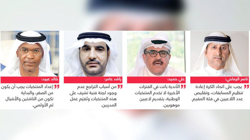 الامارات | رياضيون: 6 أسباب فنية وإدارية وراء استمرار إخفاقات منتخبات المراحل السنية
