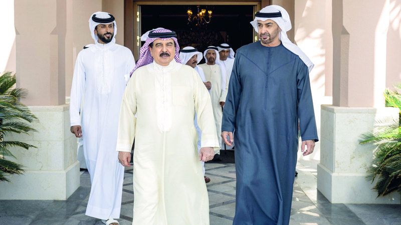 الامارات | رئيس الدولة وملك البحرين يبحثان تعزيز العلاقات والتطوّرات الإقليمية