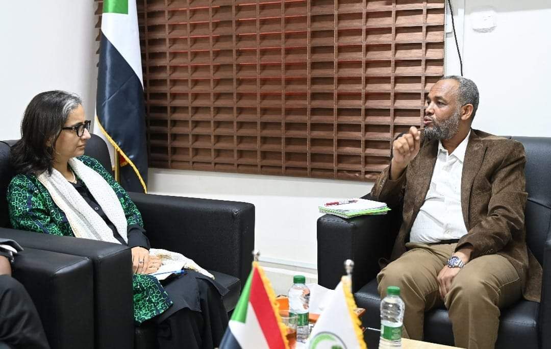 اجتماع بين وزير الصحة الاتحادي وممثل اليونسيف بالسودان