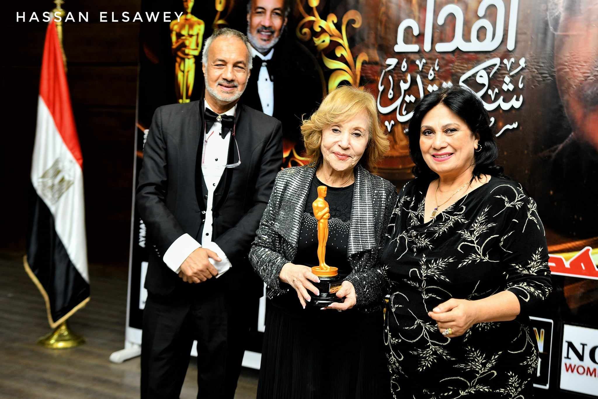 مهرجان أوسكار إيجيبت يكرم سلوى عثمان وسيف عبد الرحمن ونهلة خليل.. صور