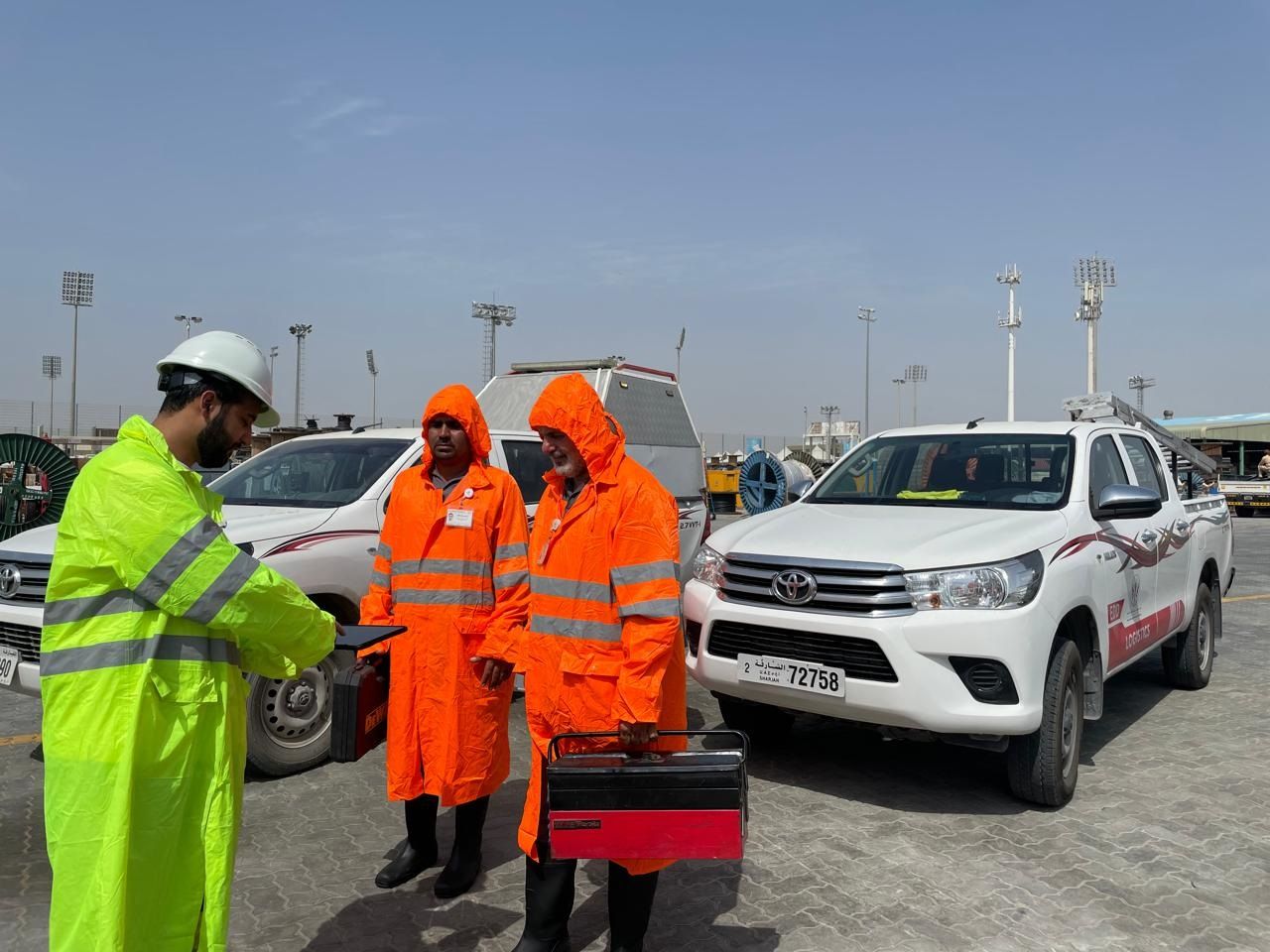 الامارات | كهرباء الشارقة: التعامل مع 6319 بلاغاً خلال منخفض الهدير وإجراء صيانة لمحطات النقل والتوزيع
