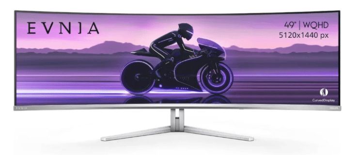 تكنولوجيا: Philips تكشف عن شاشة ألعاب بتقنية QD-OLED وحجم 49 إنش