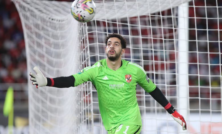 مصطفى شوبير يحقق رقمًا مميزًا مع الاهلي عقب الفوز على الجونة
