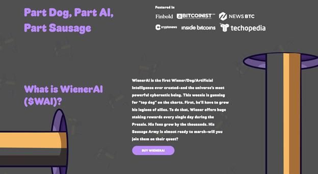 الطرح الأوليّ لعملة Wiener AI يجمَع أكثر من 650,000$ خلال أيام، فهل ستكون هذه عملة الميم الواجبُ مراقبتها؟