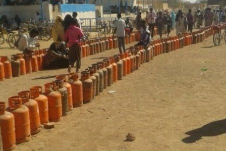 زيادة كبيرة في أسعار الغاز بالخرطوم
