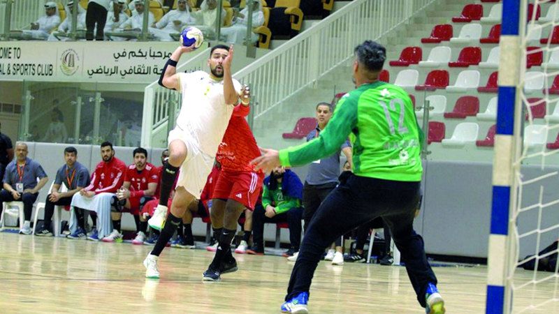 الامارات | مليحة يفرض «الفاصلة» على الشارقة في دوري اليد