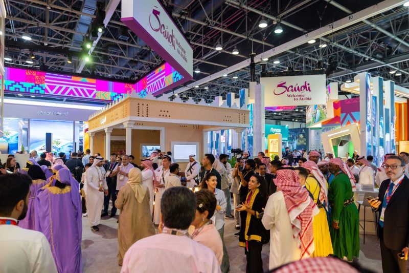 وجهات وفعاليات السعودية السياحية تأسر أنظار الزوار في معرض سوق السفر العربي 2024