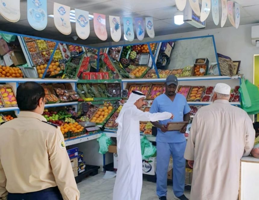 جولات رقابية على أسواق  أسواق النفع العام والمسالخ برابغ