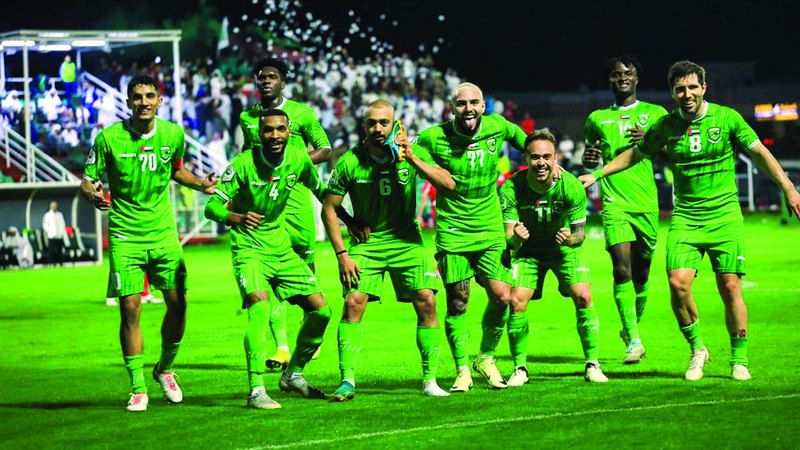 الامارات | العروبة يحلّق.. ودبا يهدر مركز الصعود إلى «المحترفين»