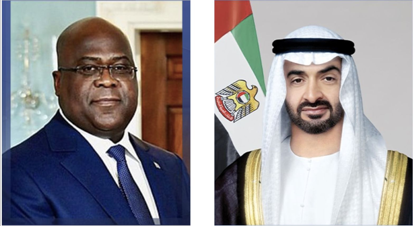 الامارات | رئيس الدولة ورئيس الكونغو الديموقراطية يبحثان هاتفياً علاقات التعاون والقضايا ذات الاهتمام المشترك