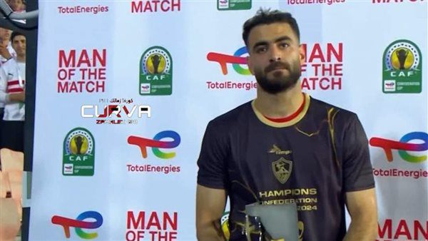 المثلوثى يفوز بلقب أفضل لاعب فى مباراة الزمالك ونهضة بركان