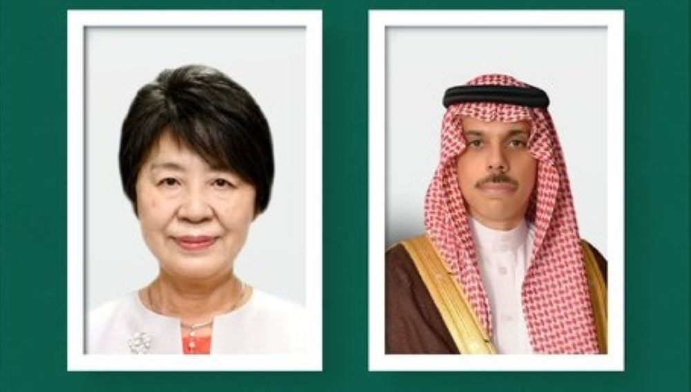 وزير الخارجية يجري اتصالاً هاتفياً بوزيرة خارجية اليابان