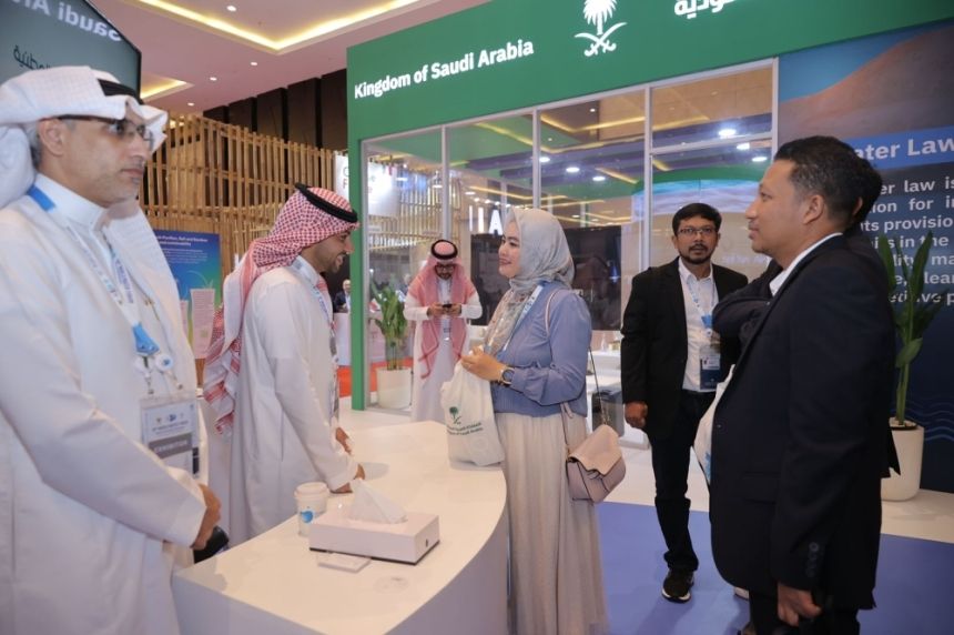 المملكة تحصد جائزة أفضل جناح بالمنتدى العالمي للمياه