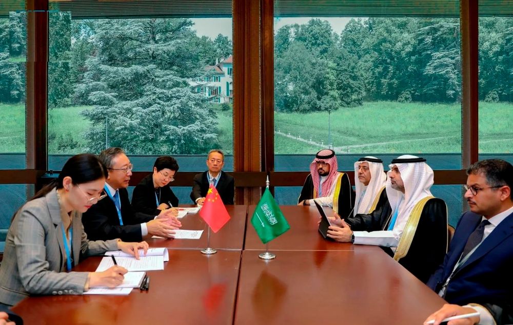 جنيف.. وزير الصحة يبحث زيادة فرص التعاون مع وفد صيني