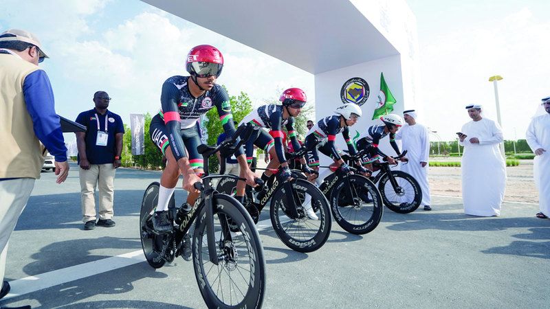 الامارات | الدرّاجات الإماراتية تبحث عن ميدالية على «طريق آسيا»