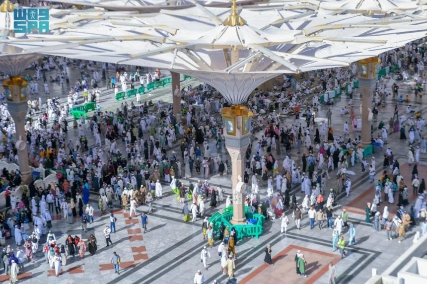 خريطة إلكترونية لإرشاد قاصدي المسجد النبوي