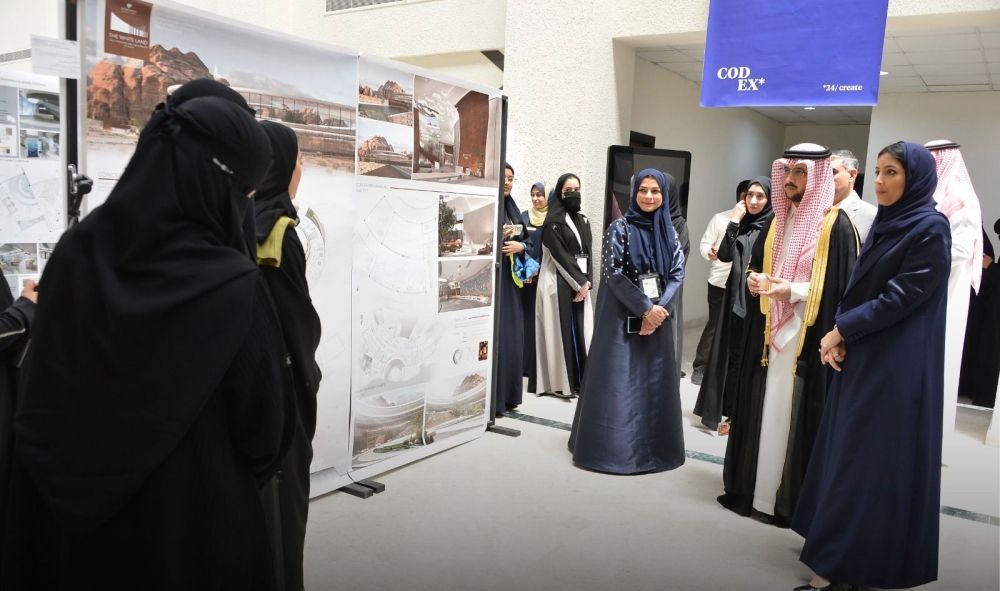 400 مشروع لطالبات كلية التصاميم بجامعة الإمام عبد الرحمن في معرضها السنوي