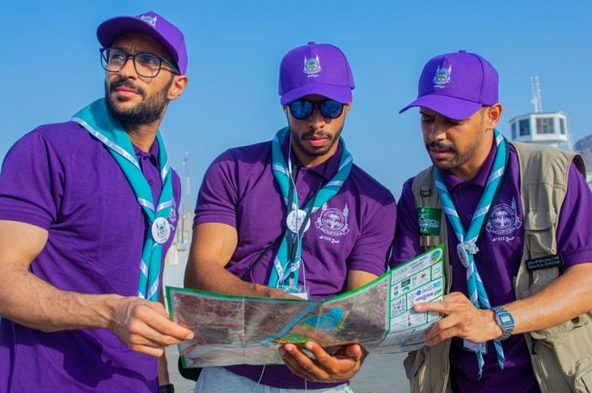 "نفخر بخدمة الحجاج".. شباب الكشافة يجسدون قيم التطوع والإيثار