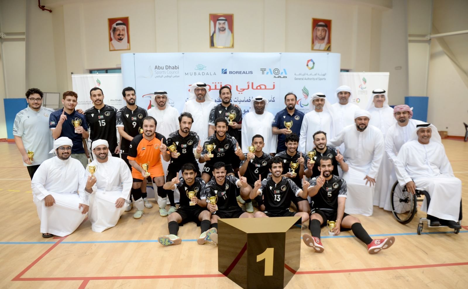 الامارات | نادي أبوظبي يفوز بكأس خماسي كرة القدم لذوي الإعاقة السمعية