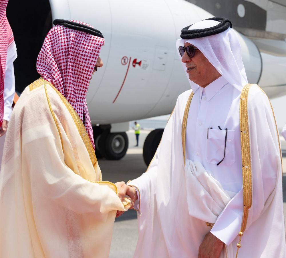 وزير الخارجية يصل قطر للمشاركة في الاجتماع الوزاري لمجلس التعاون