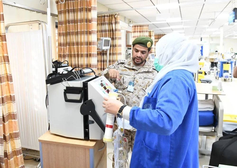 إدراج خدمة الغسيل الكلوي الدموي المتنقل بالمشاعر المقدسة