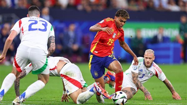 يورو 2024.. شوط أول سلبي بين إسبانيا وإيطاليا