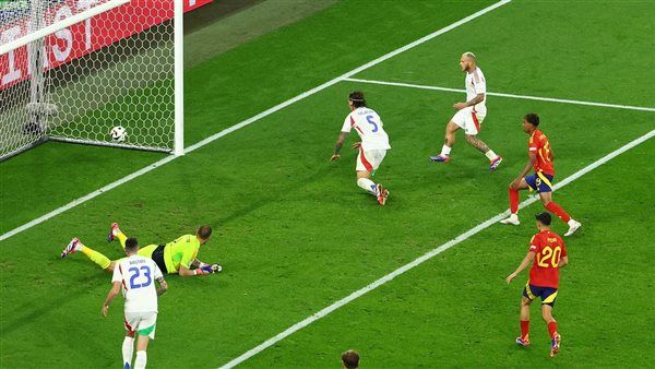 يورو 2024.. هدف عكسي يمنح إسبانيا التقدم أمام إيطاليا
