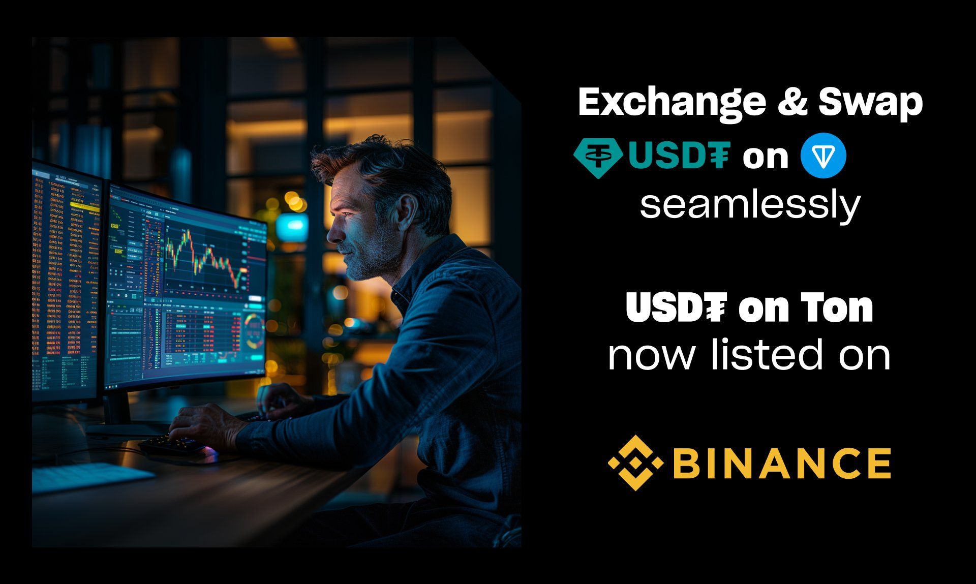 بينانس تعلن فتح استقبال وارسال USDT القائم على بلوكشين Toncoin (TON)