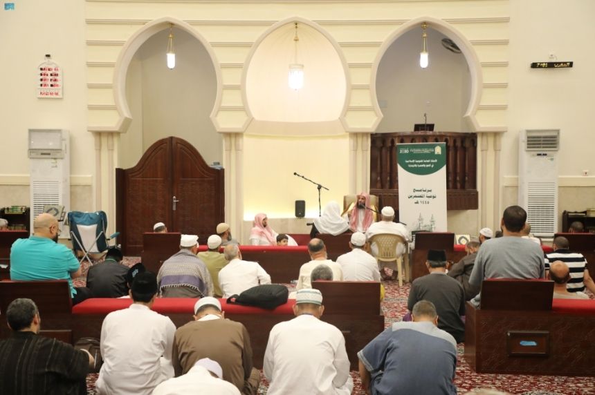 حصاد موسم الحج.. تقديم 1.485.000 خدمة دعوية لضيوف الرحمن