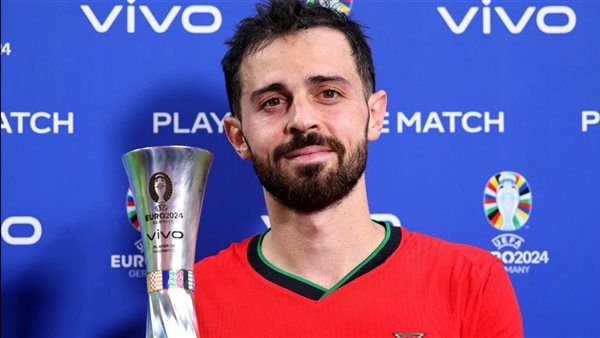 بيرنادو سيلفا الأفضل في مباراة البرتغال وتركيا