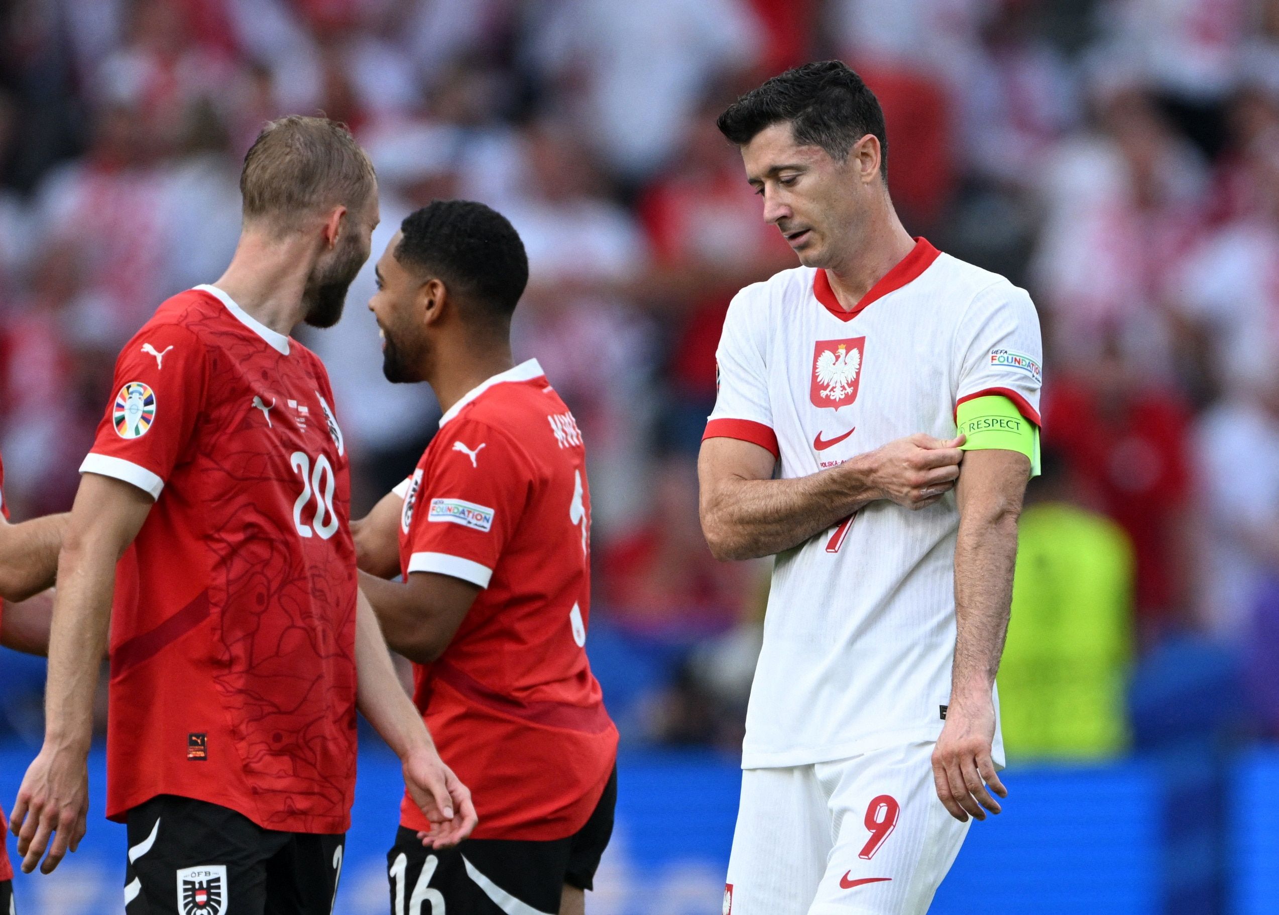 الامارات | النمسا تحيي آمالها بفوز مستحق على بولندا في أمم أوروبا