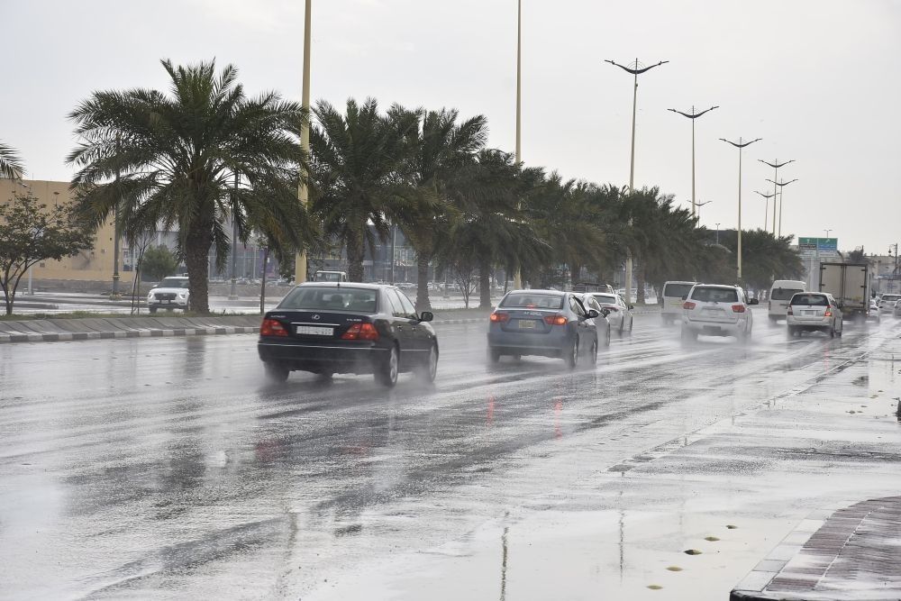 مناطق يزداد فيها هطول الأمطار حتى نهاية الأسبوع الجاري