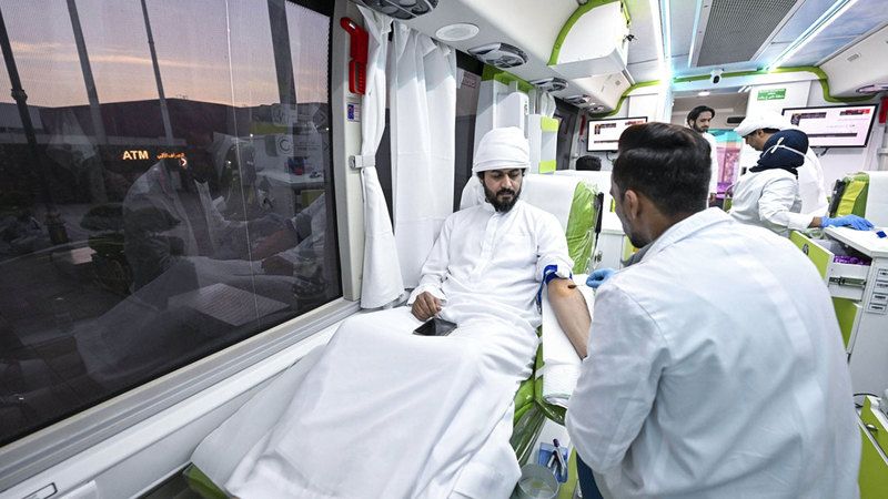 الامارات | «دمي لوطني» تجمع 35.7 ألف وحدة دم العام الجاري