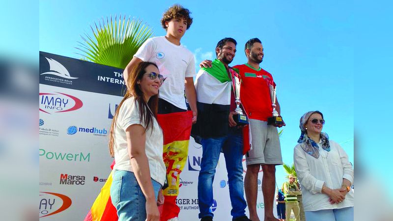 الامارات | عادل خالد يتقلد ذهبية بطولة داليا الدولية للشراع