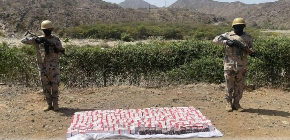 إحباط تهريب 79700 قرص خاضع لتنظيم التداول الطبي في الداير