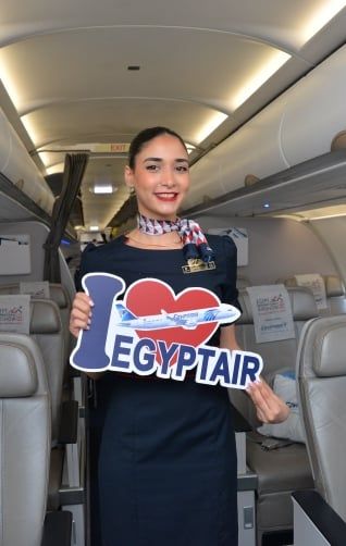إنطلاق أولي رحلات مصر للطيران إلى عاصمة ساحل العاج أبيدجان